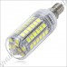 Светодиодная лампа (LED) E14 15Вт, 220В, прозрачная колба, форма "кукуруза"